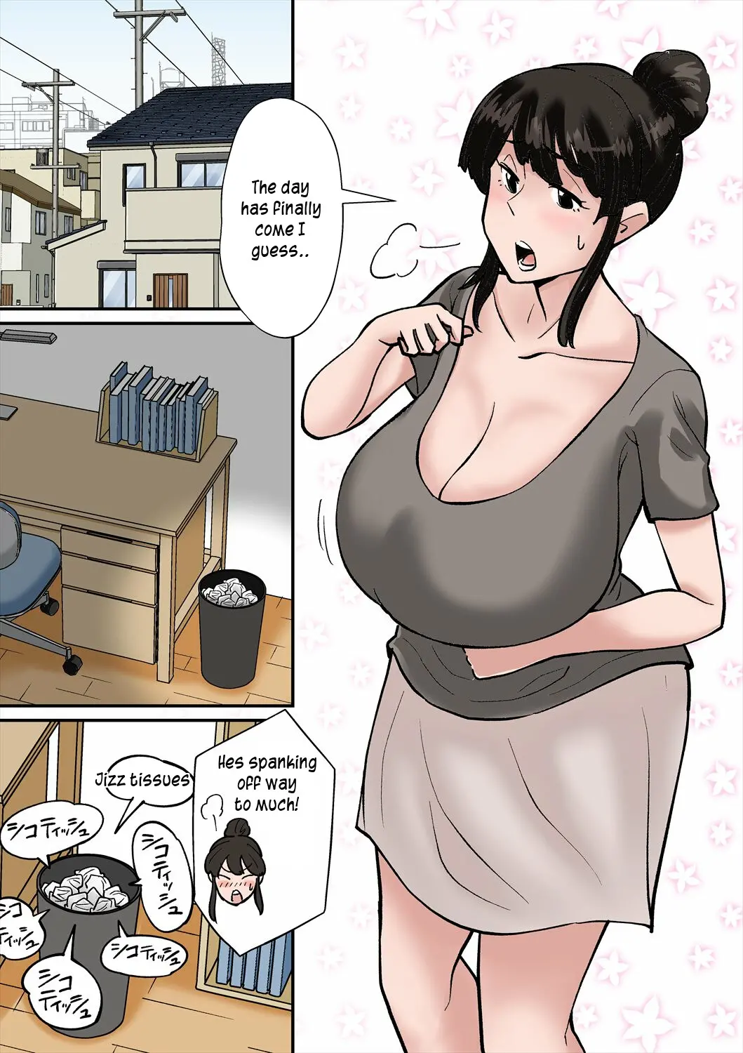 Incest Comics - Mother and son fucked until she got pregnant