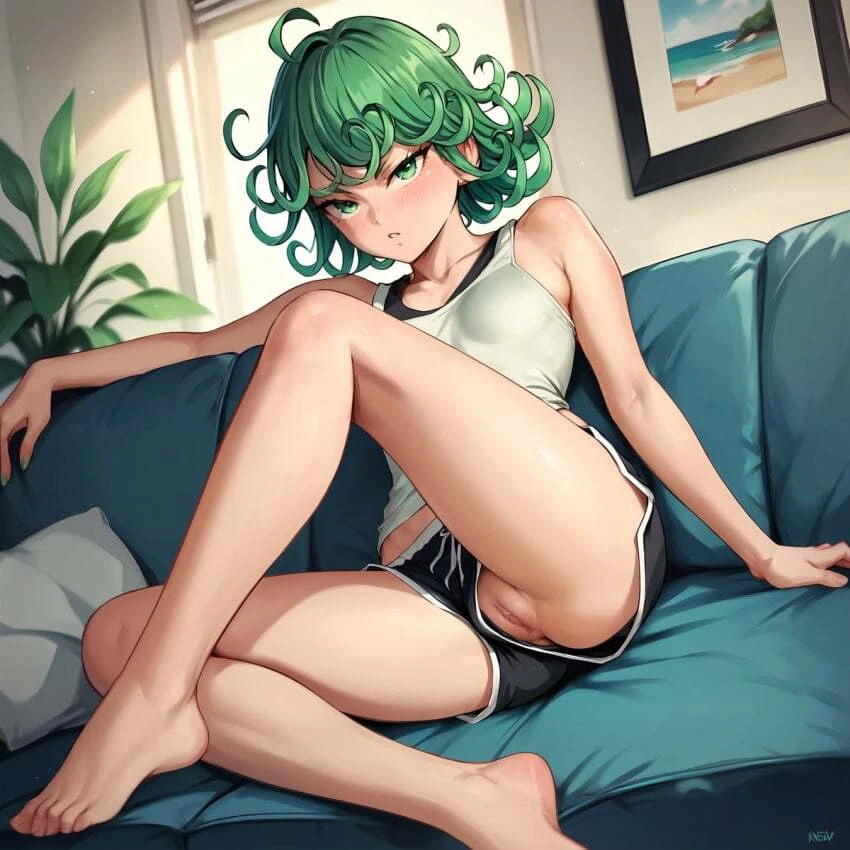 Tatsumaki pelada: A sensualidade do poder hentai pela inteligência artificial