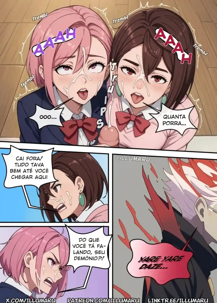 Okarun no Meio de uma Disputa Quente! Dandadan Pornô